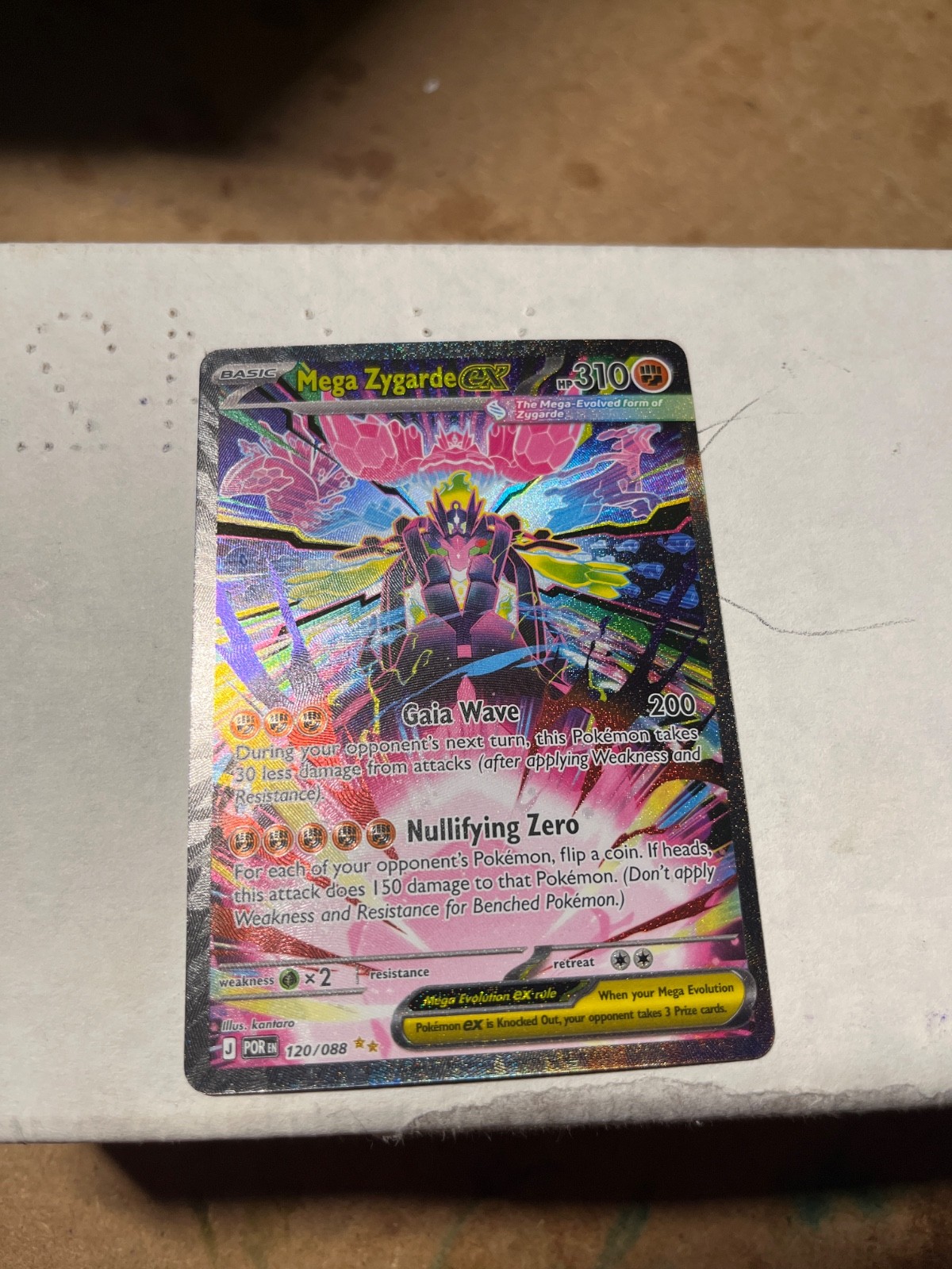 Perfect Order Mega Zygarde ex 120/088 047/088 Pokemon TCG Card Choose Variation