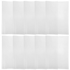 10 Pcs Book Cover Notebook Protector Clear Covering Film Textbook