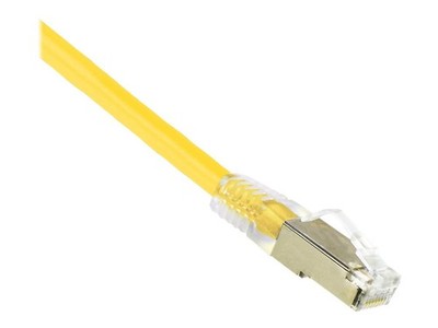 Weltron 90-C6ABS-7YL 7ft Yellow Booted Cat6a Stp Patch Cable (90c6abs7yl)