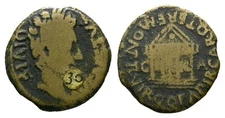 Roman Provincial Bronze Semis - Illici Hispania 27 BC ? AD 14 - Octavian