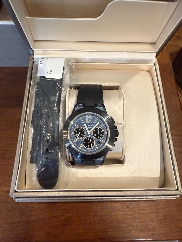 Reloj Hombre Bvlgari Diagono Azul - DG42C3SMCVDCH Foto 4 de 4