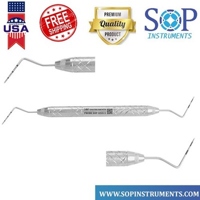 Dental Probe UNC15/UNC12 Double End Periodontal Diagnostic Measuring Instruments