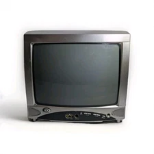 Durabrand 13" Color CRT-TV Model DWT1304Retro Gaming Tested-No Remote