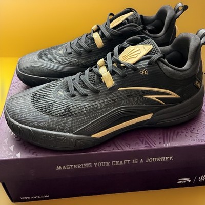 ANTA KAI 1 Basketballschuhe Herren EUR 44,5 Schwarz/Gold Kyrie Irving