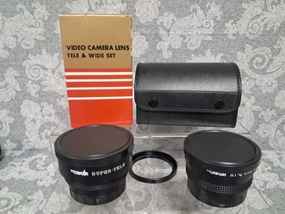 [NEUWERTIG] Ohnzir Hi-Q 0,5x Weitwinkel + Supertele 2x Objektiv Set / Videokonverter 