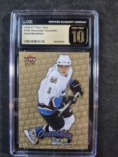 2006 Ultra Gold Medallion #196 Alexander Ovechkin CGC 10 PRISTINE POP 1! NHL