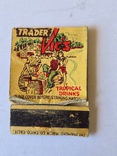 Vintage early 1950s Matchbook Trader Vics Hon...