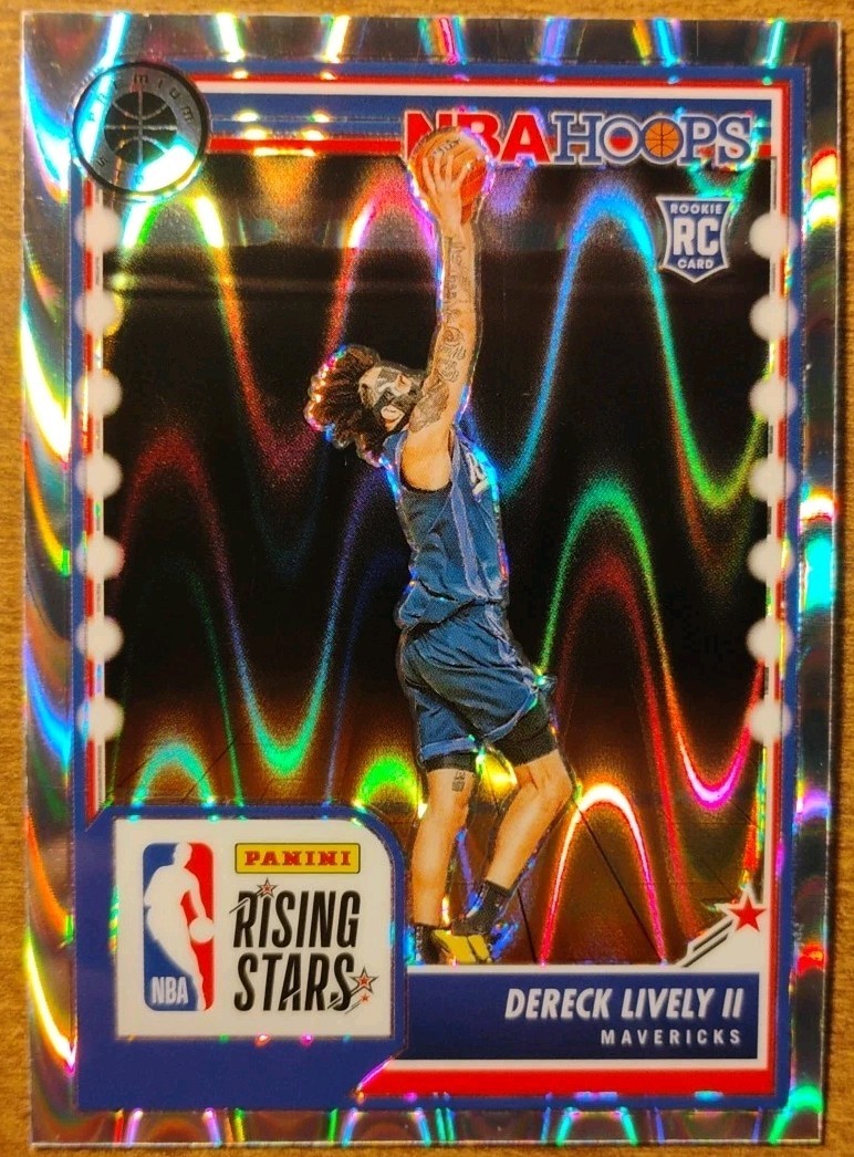 2023-24 Panini Nba Hoops Premium Stock - Rising Stars Dereck Lively #291 Seismic
