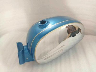 Tank for Zundapp Sport Combinette 515 KS 50 Sport 517 C50 Blue chrome Tank