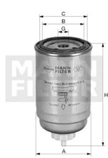 Image of Fuel filter Spin-on Filter PL 150 MANN-FILTER
