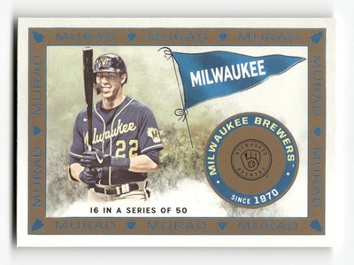 2021 Topps Allen & Ginter T51 MURAD Reimagined Christian Yelich #MR-16 Brewers