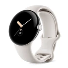 Google Pixel Watch 41MM Polished Silver Wifi + Cellular White Good Condition