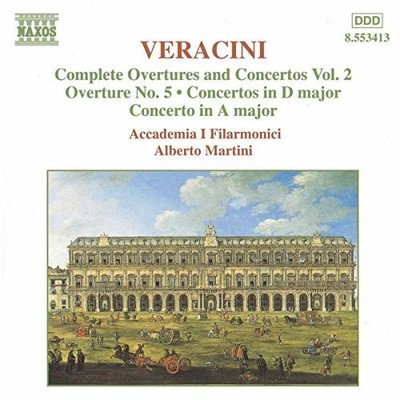 Veracini, Francesco Maria - CD - Complete overtures and concertos 2 (Naxos, 1...