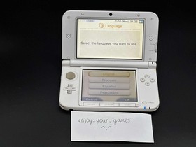 Nintendo 3DS XL LL White | English | Charger | US Seller-SHIP IN 1-DAY
