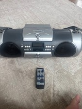 Jvc Kaboom Box Rv-b55 Boombox Cd Player W/ Original Remote- Parts Or Repair