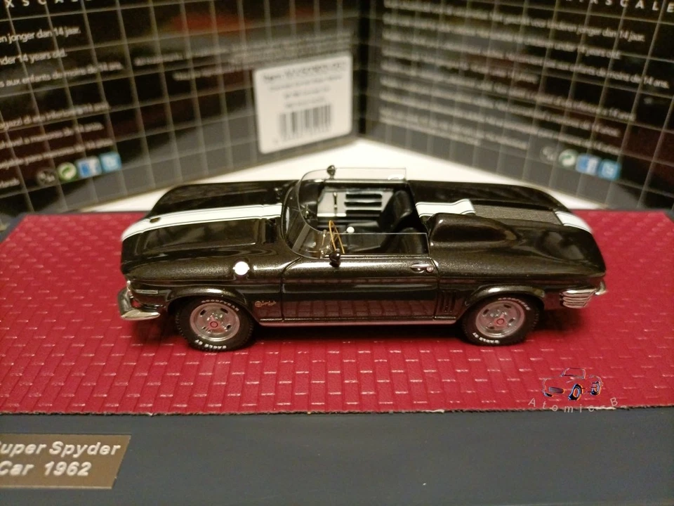 Matrix 1:43 Chevrolet XP785 Concept 1962 Black Concept Car Model - Image 3 of 4