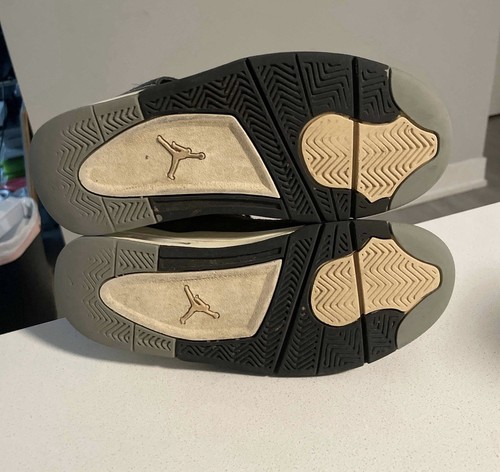 BEAT Jordan 4 Retro GS Craft Olive Size 6Y Great Restoration Project - Picture 5 of 9