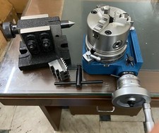 Teilapparat Rundtisch &Oslash; 110 mm HV-4 mit Reitstock 100mm Spannfutter