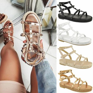 espadrille studded sandals