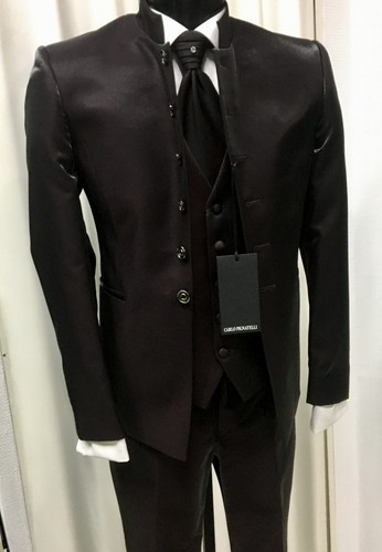 ABITO UOMO SPOSO BORGOGNA FIRMATO CARLO PIGNATELLI CERIMONIA SUIT WEDDING |  eBay