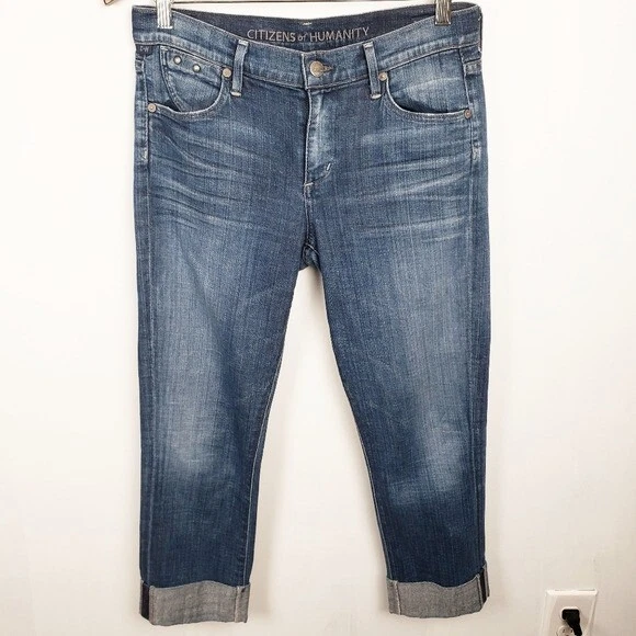 Citizens of humanity dani cropped sales straight leg