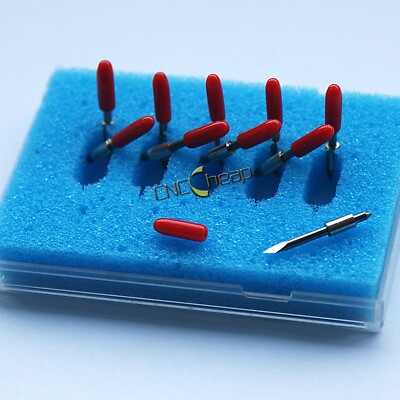 cnccheap 10PCS 45° Blades Fit for Graphtec CB15 Vinyl Cutter Plotter
