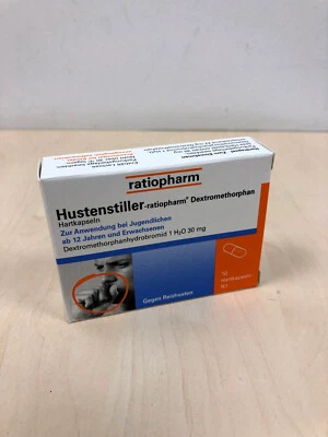 RATIOPHARM GMBH HUSTENSTILLER-ratiopharm Dextromethorphan Kapseln 10 St PZN 09230807