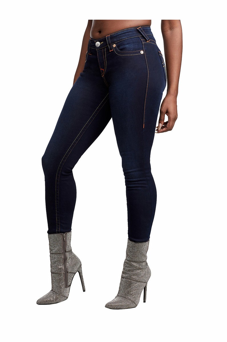 True Religion Women's Halle Super Skinny Fit Stretch Jeans