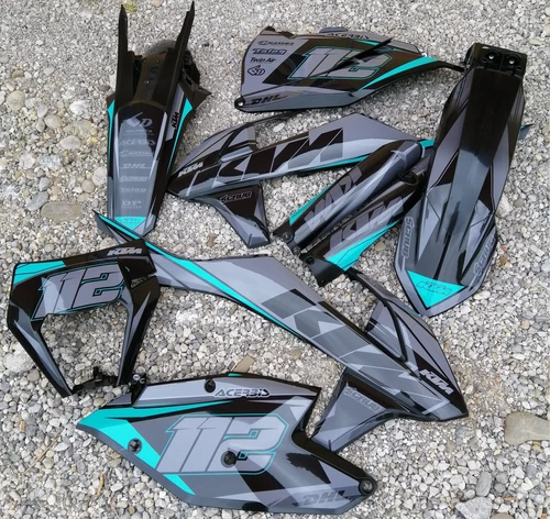 Plastics + Graphics KTM 2017 2018 2019 XC-W XCF-W EXC EXC-F - Race Number