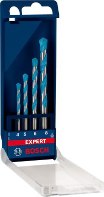 Bosch EXPERT MultiConstruction CYL-9 Bohrer, 4/5/6/8 mm, 4 Stück