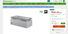 Hatco HWBHIB-FUL High Watt Bottom Mount Insulated Single Drop In Hot Food Well -