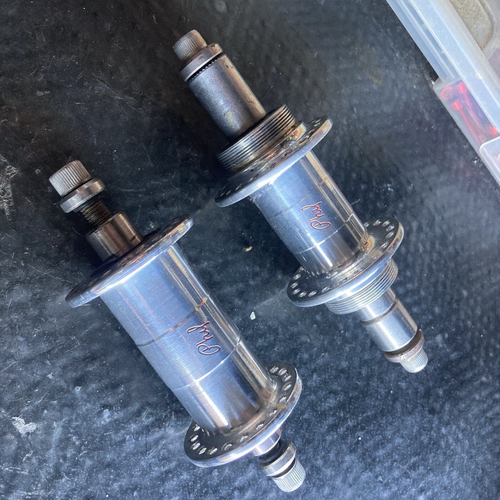 phil wood hubs Tandem Bike 40 Spokes Vintage
