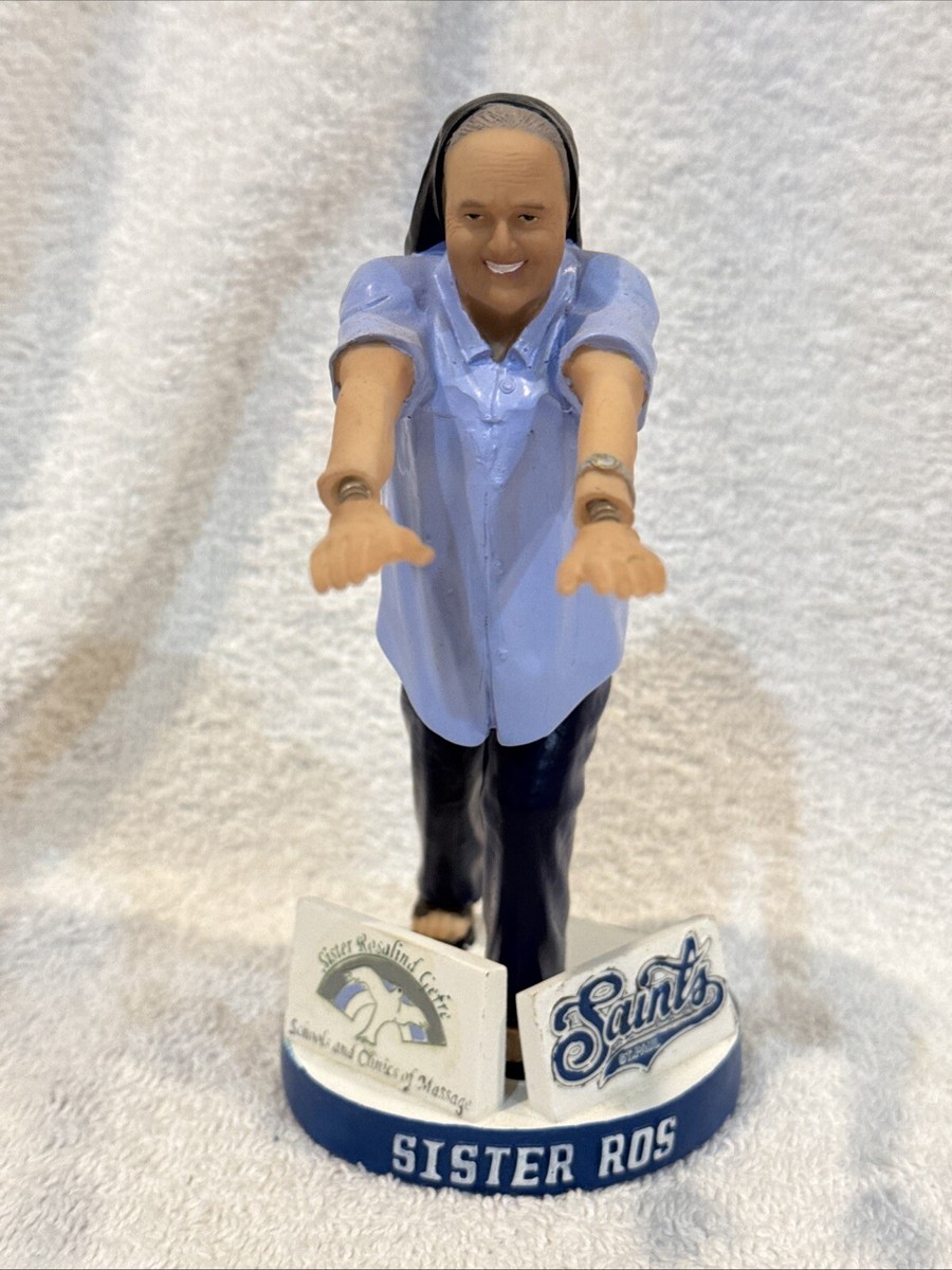 【BOBBLE HEAD】ST. PAUL SAINTS 首振り人形 RARE 2006 St. Paul Saints Sister Ros Bobble Hands Doll, VERY NICE