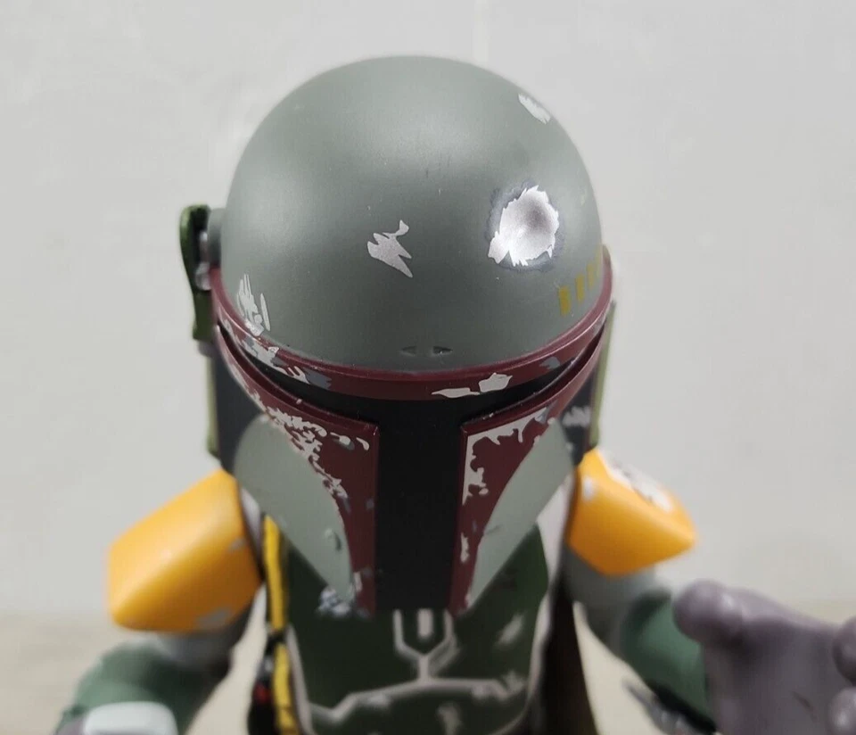 2007 Mediacom Toy Star Wars Boba Fett Vinyl 8" Figure - Image 2 of 4