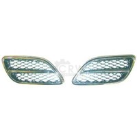 KüHlergrill Grill Frontgrill Links FüR Nissan Primera Bj. 99-02 Mit Chromrand