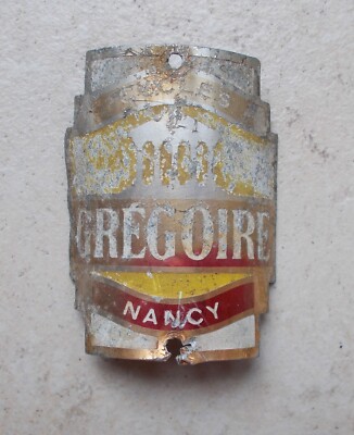 Ancienne plaque vélo UNION Pays-Bas bicyclette bike bicycle headbadge #8
