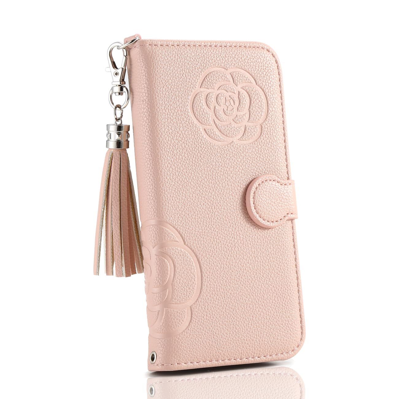 Raku Raku Smartphone f-52b Notebook Type Smartphone Case with Mirror 2 Card 481