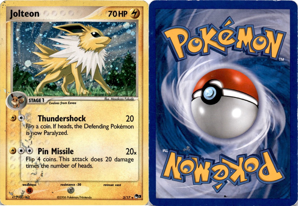 ポケモンカード Jolteon サンダース (POP Series 3) 2006 Pokemon, POP Series 3, #3/17 Jolteon, Holo Rare | eBay