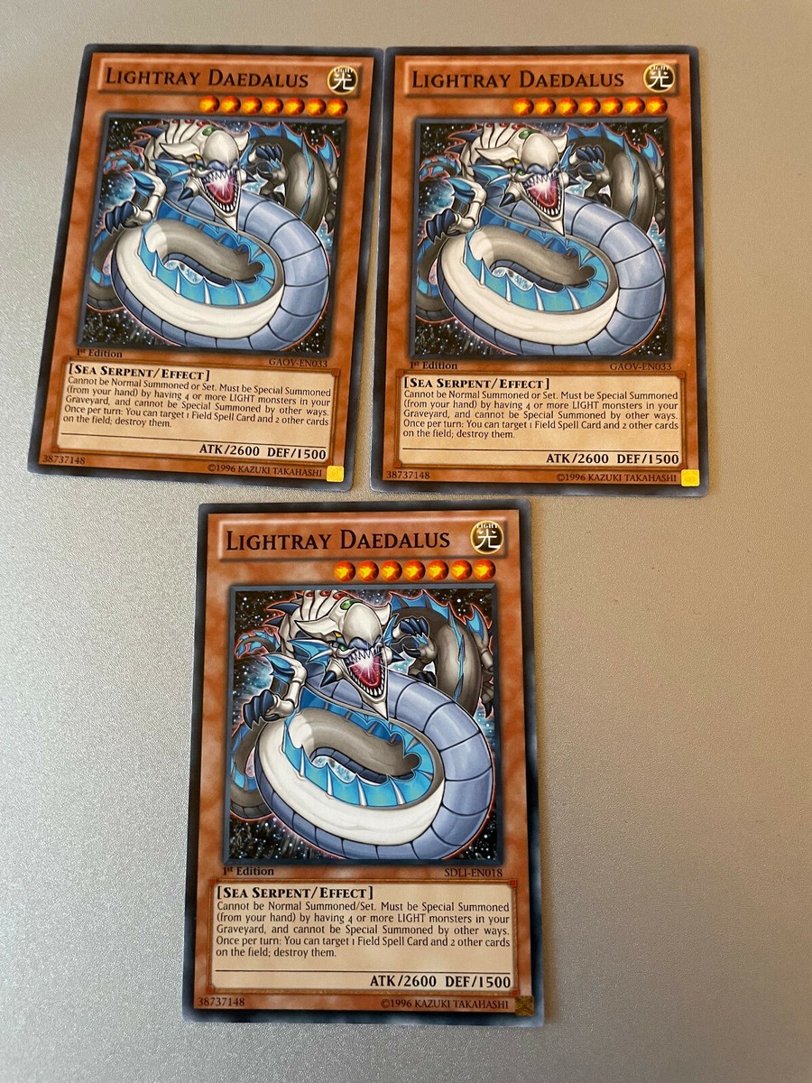 yugioh lightray deck YGOrganization player and collector. Yugioh Lightray Diabolos Konami |