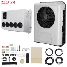 12V Mini Split RV Air Conditioner 12000BTU A/C Unit For Semi Trucks Bus Caravan