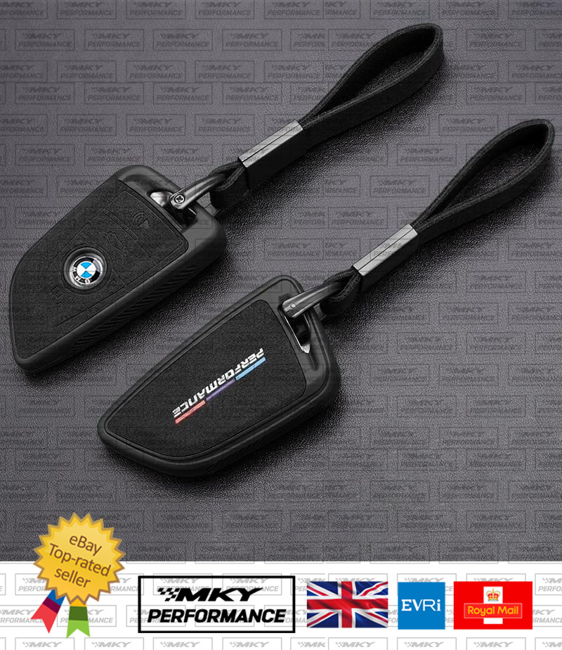 Funda protectora para llave de gamuza BMW Alcantara 1 3 5 7 X2 X3 X4 X5 X7 F40 G30
