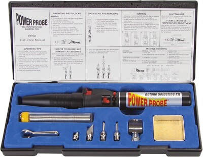 Power Probe PPSK Butane Soldering Kit New FAST SHIP