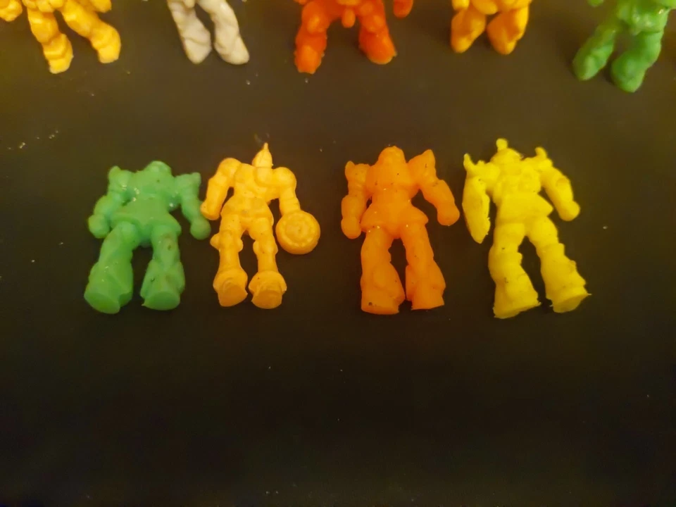 Gundam Mini Robot Action 42 Figures Vending Lot Vintage MIMP Muscle Men Neon 80s - Image 2 of 4