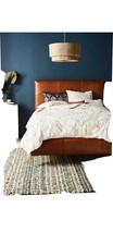 Anthropologie Embroidered Pallida Quilt Queen