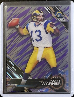 Kurt Warner - 2015 Topps - High Tek Stripes - Purple #13