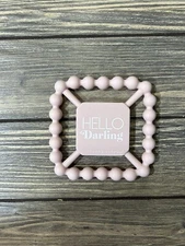 Tunno Tots Hello Darling Pink Baby Teether Toy 