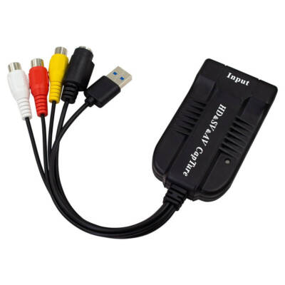 HDMI,AV, RCA, S-Video Video zu USB 1080P Audio Video Capture Karte Gerät USB 2.0