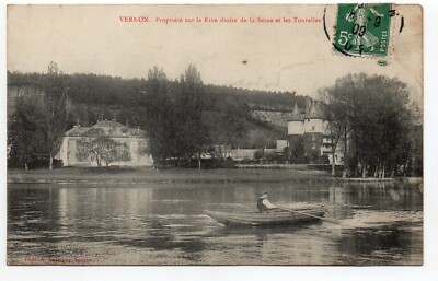 Vernon - Eure - postcard 27 - A beautiful property on the right bank of the Seine