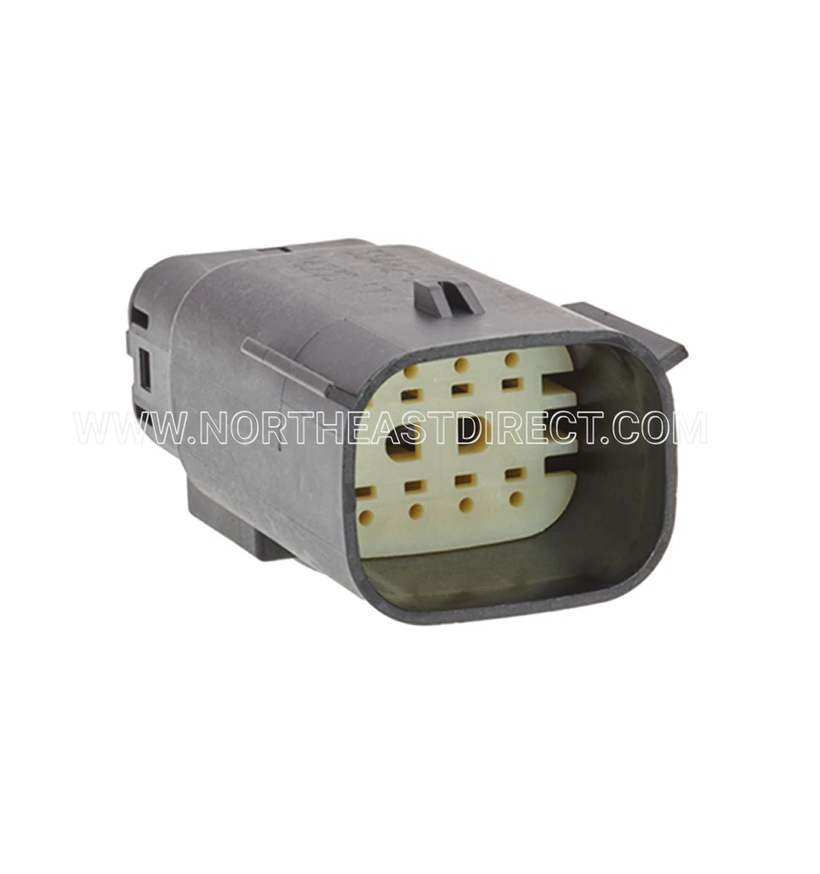 Conector de cable Molex 8 pines, Harley NEGRO impermeable, kit sellado, MX150 con CPA Foto 3 de 3