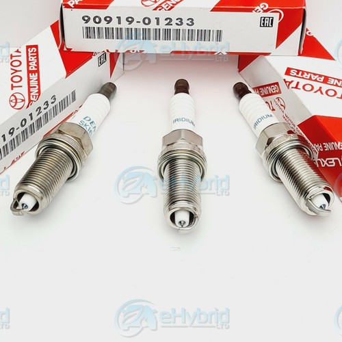 TOYOTA AYGO SPARK PLUGS GENUINE IRIDIUM PART 90919-01233 KGB10 1.0L 2005 TO 2014 - Picture 6 of 6